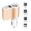 Powstro Auto 3.1A Dual USB Car Charger For iPad iPhone Samsung One Way 12V-24V Car Cigarette Lighter Socket Adapter Charger
