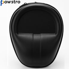 Powstro PU Wired Wireless Bluetooth Over-Ear Headset Carrying Case Earphone Storage Bag Case Black widely application