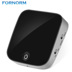 FORNORM Wireless  Bluetooth Transmitter Receiver aptx Stereo Audio Adapter Bluetooth Receiver with TOSLINK/SPDIF AUX 3.5mm ZHQ02
