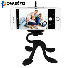 Powstro Phone Holder Mini Tripod Mount Holder Octopus Shape Portable Flexible Stand For iPhone HTC Xiaomi Moible Holder