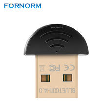 FORNORM Wireless USB Bluetooth Dongle Adapter V4.0 Mini Music Sound Receiver Bluetooth Black For Phone And Tablet