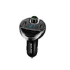 Onever FM Transmitter Bluetooth Wireless FM Modulator Radio Hands Free Car Kit Car MP3 Audio Player with USB Car Charger TF U