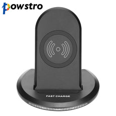 Powstro Universal U8 Qi Wireless Charger Charging Pad 10W Power for Samsung galaxy S8 S7 Fast Charging Support WPC 1.2 standard
