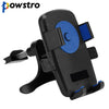 Powstro Car Phone Holder Air Vent Mount Adjustable 360 Degree Rotation Flexible Car Holder For iPhone 7 6s Plus Samsung S8 Stand