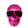 FORNORM Bluetooth Speaker Wireless Skull Subwoofer Sunglass Clear Stereo Portable  Plastic Metallic Shape Loudspeaker