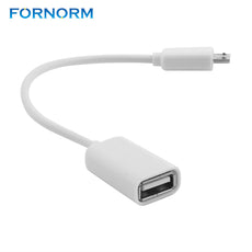 FORNORM Micro USB OTG Cable USB 2.0 OTG Adapter Converter for Samsung Xiaomi Huawei LG Sony TCL Htc Android mobile phone