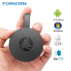 FORNROM Wireless WiFi HDMI 1080P Dongle Media TV Stick Display Receiver TV Media Player Video Streamer Receiver