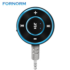 FORNORM Portable Wireless Bluetooth Adapter Music Receiver Support Handsfree Call With 3.5mm AUX Out For Speaker