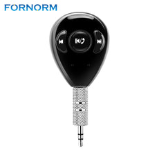FORNORM Wireless Bluetooth 4.1 Audio Receiver 3.5mm Stereo Hands-free A2DP Music Adapter for Speaker Car Stereo Transmitter