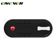 Onever Wireless Magnetic Car Bluetooth Speakerphone Hands-free Car Kit Sunvisor In-Car Speaker Player