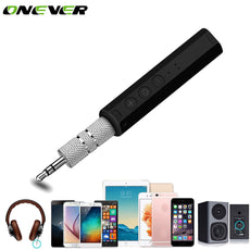 Onever Universal 3.5mm Jack Bluetooth Audio Receiver Car Handsfree Music Receiver Adapter Aux Kit for Speaker Headphone Stereo