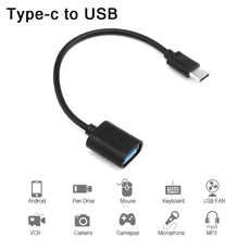 FORNORM Type-C USB 3.1 To USB 3.0 OTG Adapter Type C Data Cable Connector For Macbook For Letv Max For Xiaomi 4C USB C Cable