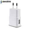 5V 2A Universal Travel USB Charger Adapter Portable Wall Plug EU US Mobile Phone Charger for iPhone Tablet Samsung