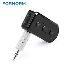 Bluetooth 4.1 Receiver Music Audio Receiver Adapter Universal 3.5mm Support for Apple Siri Function Rechargeable Car Kit AUX