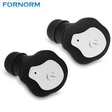 FORNORM Mini Twins Wireless Bluetooth Earphones 4.1 In-Ear Stereo Earbuds noise cancellation Headset With Microphone Cellphone