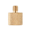 FORNORM Brass 1/4"-20 3/8"-16 Male Female Mini Tripod Thread Adapter Screw for Camera Ball Head Monopod Plate
