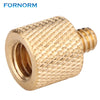Fornorm 3/8"-16 Female to 1/4"-20 Male Threaded Screw Adapter For DSLR Camera Shoulder Rig Tripod Camera Connect Adapter