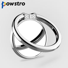 Powstro Metal Finger Ring Mobile Phone Smartphone 360 Degree Stand Holder For iPhone Samsung Smart Phone GPS MP3 Car Mount Stand