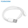 FORNORM Magnetic Charger Cable Cord USB 2.0 Male to 4 Pin Pogo Power Charger Cable For Smart Watch DM09 GT88 GT68 KW08 KW18 KW99