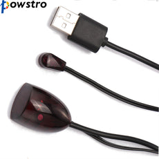 Powstro IR Infrared Remote Control Receiver 5V Extender Repeater Emitter USB Adapter for audio TV set top box