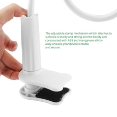 Powstro Phone Holder Stand Flexible Long Arm Holder Desktop Bed Lazy Bracket Mobile Stand For E-readers For Cell Phones Tablet