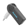 Onever Universal Car Wireless Bluetooth 3.5mm Aux Audio Receiver Handsfree Bluetooth Car Kit Music Receiver Adapter Kit with Mic