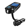 Onever MP3 Player Car Bluetooth Audio Car Kit Handsfree Car FM Transmitter Wireless FM Modulator LCD Display USB Charger Black