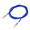 FORNORM 1m AUX Cable Nylon Braided 3.5mm Male to Male Stereo Audio Car Audio Cable Gold Plug For iPhone iPad Samsung Speaker