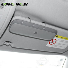 Onever Bluetooth Car Kit Car Bluetooth Handsfree Speakerphone Sunvisor In-Car Speaker Player Wireless Support Private Talk