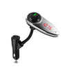 Onever Rotatable Bluetooth Car Kit Audio Transmitter FM Transmitter USB Smart Charger with Voltmeter Support U Disk/TF Card Read