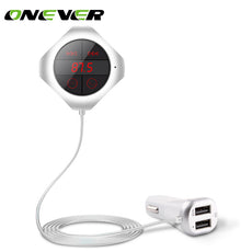 Bluetooth Car Kit FM Transmitter Radio Adapter FM Modulator Wireless Handsfree Music Mp3 Usb Player Audio DC 12V-24V