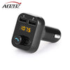 Aozbz Bluetooth 4.0 Car Kit Music Player FM Transmitter Modulator Car Audio MP3 Player with 3.1A Quick Charge USB Car Charger