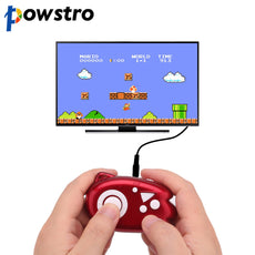 Powstro 8 Bit Retro TV Game Mini Console Player Plug 89 Classic Games Support TV Output Plug & Play Game Player Best Gift