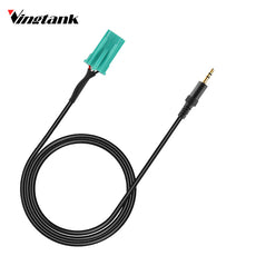 3.5mm Jack Aux Cable 6 Pin Auto Car AUX CD Audio Line Input Cable for Volkswagen Renault