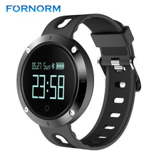 FORNORM DM58 Smart Bracelet Blood Pressure Heart Rate Monitor IP68 waterproof Call reminder Activity Tracker Smart Watch
