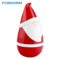 FORNORM Mini Tumbler Santa Claus Wireless Smart Bluetooth 3.0 Speaker Bass Music Audio Speaker for Smartphone Christmas Gift