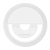 FORNORM 36-LED Smartphone Selfie Ring Light Rechargeable Fill Lights 4 Modes Srtobe Clip For iPhone 7 6 plus 6s 5s Samsung Sony