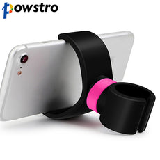 Powstro Universal 360 Degrees car bike bicycle Phone Holder under 6'' bottle Gym Use For iPhone 7 6 plus Phone Holder Stands