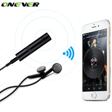 Onever Universal Car Bluetooth 4.1 Audio Receiver 3.5mm Jack Hands-free Bluetooth Car Kit Adapter For Speaker Headphone Stereo