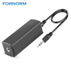 FORNORM Ground Loop Noise Isolator Audio Device with 3.5mm Audio Interface Noise Cancelling for Car Audio System Home Stereo