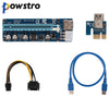 NEW 008C  PCI-E 1X TO 16X PCI Express Extender Riser Card