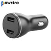 Powstro Dual USB Car Charger Quick Charge 2.0 Mobile Phone Car-charger 2.4A adapter for iPhone7 Samsung Xiaomi Car Phone Charger
