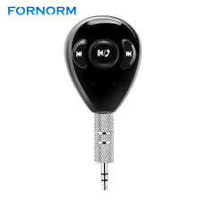 FORNORM 3.5mm Bluetooth 4.1 Audio Receiver Stereo Rechargeable Hands-free A2DP Music Adapter for Speaker Car Stereo Headphone