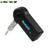 Onever Bluetooth Wireless Audio Receiver Car Stereo Hands-free A2DP Music Adapter Aux Port for Speaker Car MP3 Player Headphone