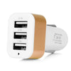 Powstro Car Charger Universal 3 Port USB 12V 1A Vehicle Charger Phone Adapter for iPhone 5 6S plus ipad Samsung Galaxy S4 S5