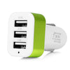 Powstro Car Charger Universal 3 Port USB 12V 1A Vehicle Charger Phone Adapter for iPhone 5 6S plus ipad Samsung Galaxy S4 S5