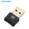 FORNORM Bluetooth Adapter V4.0 CSR Wireless Mini USB Transmitter Support Mobile Mouse Keyboard For Windows 10 8 7 Vista XP 32/64