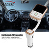 AOZBZ Car LCD Bluetooth FM Transmitter MP3 Player Music Audio Stereo Radio Modulator Kit TF USB 2.1A with Remote Control