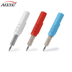 AOZBZ Universale 3.5mm Car Kit Bluetooth 4.2 Receiver Music Audio Receiver Adapter Auto AUX with Mic for Speaker Headphone