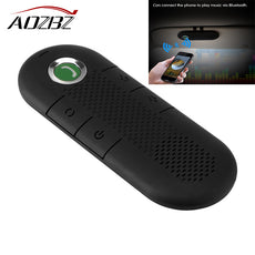 AOZBZ Car Bluetooth Speakerphone Hands-free Car Kit Sunvisor In-Car Speaker Player Support Private Talk for iPhone 8 7 Plus